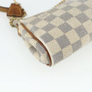 LOUIS VUITTON Damier Azur Eva Shoulder Bag 2way N55214 LV Auth 176535-15