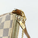 LOUIS VUITTON Damier Azur Eva Schultertasche 2way N55214 LV Auth 176535-21