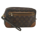LOUIS VUITTON Monogram Marly Dragonne GM Clutch Bag M51825 LV Auth 176545-1