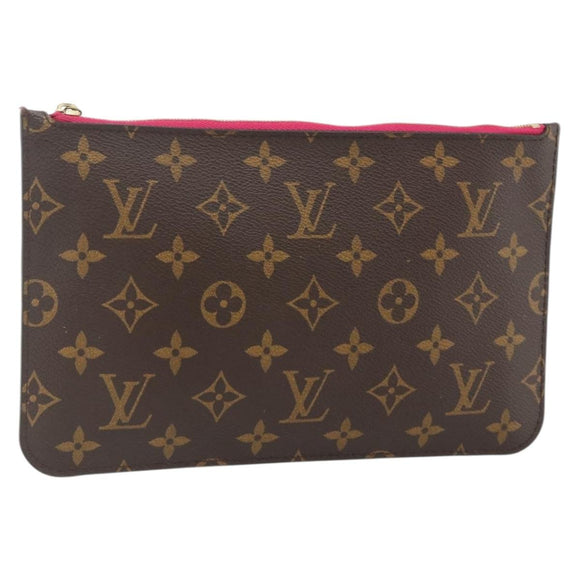 LOUIS VUITTON Monogram Neverfull MM Pouch Accessory Pouch LV Auth 176549
