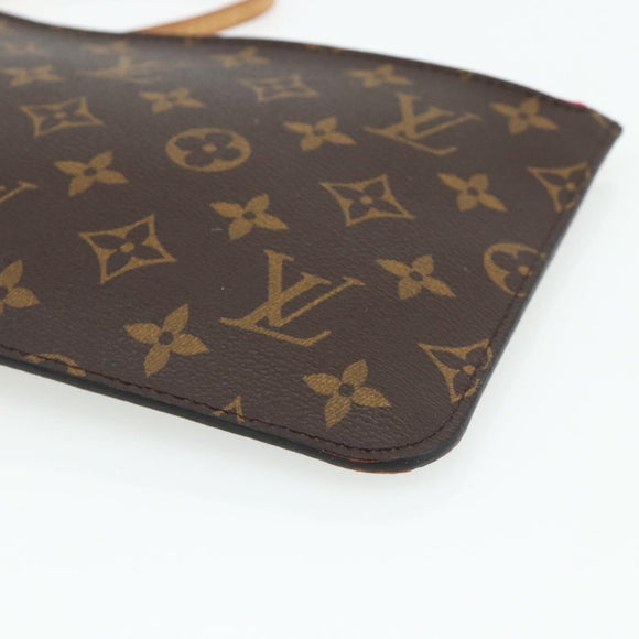 LOUIS VUITTON Monogram Neverfull MM Pouch Accessory Pouch LV Auth 176549