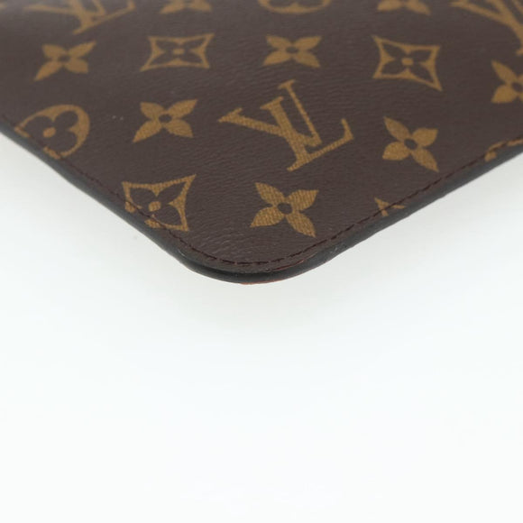 LOUIS VUITTON Monogram Neverfull MM Pouch Accessory Pouch LV Auth 176549