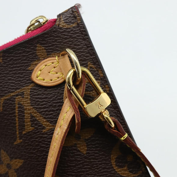 LOUIS VUITTON Monogram Neverfull MM Pouch Accessory Pouch LV Auth 176549