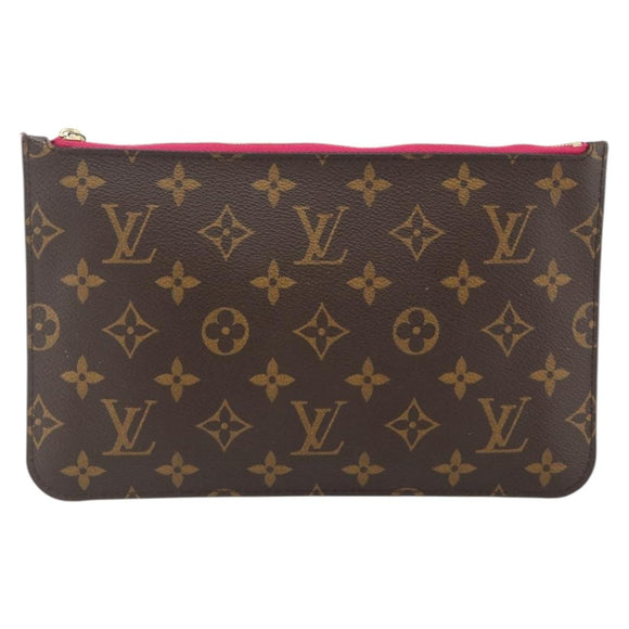 LOUIS VUITTON Monogram Neverfull MM Pouch Accessory Pouch LV Auth 176549