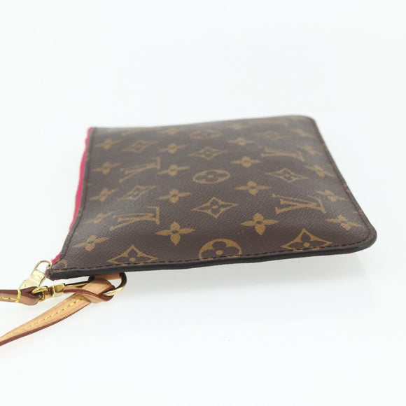LOUIS VUITTON Monogram Neverfull MM Pouch Accessory Pouch LV Auth 176549