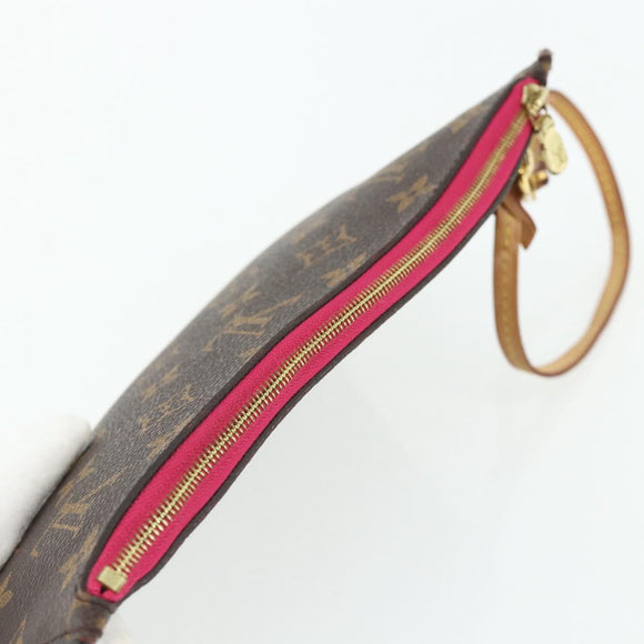 LOUIS VUITTON Monogram Neverfull MM Pouch Accessory Pouch LV Auth 176549