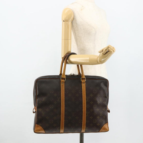 LOUIS VUITTON Monogram Porte Documents Voyage Business Bag M53361 LV Auth 176551