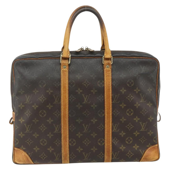 LOUIS VUITTON Monogram Porte Documents Voyage Business Bag M53361 LV Auth 176551