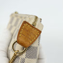 LOUIS VUITTON Damier Azur Mini Pochette Accessoires Pouch N63005 LV Auth 176553-17