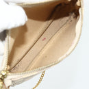 LOUIS VUITTON Damier Azur Mini Pochette Accessoires Pouch N63005 LV Auth 176553-11