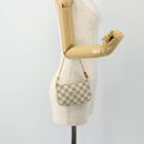 LOUIS VUITTON Damier Azur Mini Pochette Accessoires Pouch N63005 LV Auth 176553-21