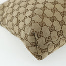 GUCCI GG Canvas Shoulder Bag Beige Gold 388924 Auth 176562-14