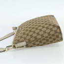 GUCCI GG Canvas Shoulder Bag Beige Gold 388924 Auth 176562-3