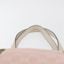 GUCCI GG Canvas Sherry Line Tote Bag Pink Gold 137896 Auth 176563-8