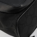 GUCCI GG Canvas Rucksack Nylon Schwarz Silber 003 0246 Auth 176569A-9