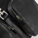GUCCI GG Canvas Rucksack Nylon Schwarz Silber 003 0246 Auth 176569A-20