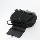 GUCCI GG Canvas Rucksack Nylon Schwarz Silber 003 0246 Auth 176569A-10