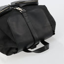 GUCCI GG Canvas Rucksack Nylon Schwarz Silber 003 0246 Auth 176569A-6