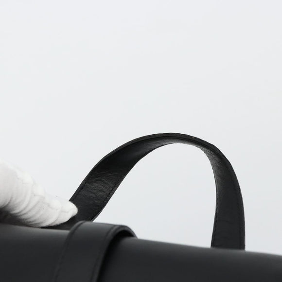 GUCCI GG Canvas Rucksack Nylon Schwarz Silber 003 0246 Auth 176569A