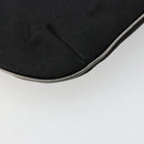 GUCCI GG Canvas Accessory Pouch Black Silver 005 0813 Auth 176572A-13