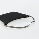 GUCCI GG Canvas Accessory Pouch Black Silver 005 0813 Auth 176572A-7