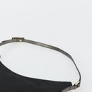 GUCCI GG Canvas Accessory Pouch Black Silver 005 0813 Auth 176572A-8