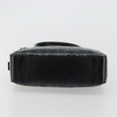 Salvatore Ferragamo Gancini Tote Bag Leather Black Silver Auth 176582-9