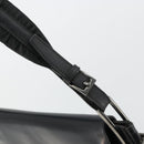GUCCI Shoulder Bag Leather Black Silver 001 3195 Auth 176586-14