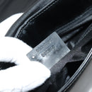 GUCCI Shoulder Bag Leather Black Silver 001 3195 Auth 176586-22