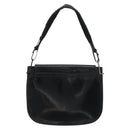 GUCCI Shoulder Bag Leather Black Silver 001 3195 Auth 176586-3