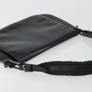 GUCCI Shoulder Bag Leather Black Silver 001 3195 Auth 176586-6
