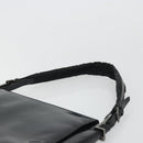 GUCCI Shoulder Bag Leather Black Silver 001 3195 Auth 176586-8