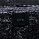 GUCCI Bamboo Hand Bag Enamel Black Silver 000 781 0295 Auth 176588-18