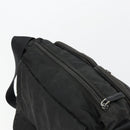 PRADA Shoulder Bag Nylon Black Silver Auth 176591-10