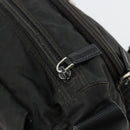 PRADA Shoulder Bag Nylon Black Silver Auth 176591-21
