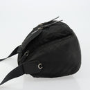 PRADA Shoulder Bag Nylon Black Silver Auth 176591-4