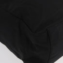 PRADA Tote Bag Nylon Black Silver Auth 176592-14