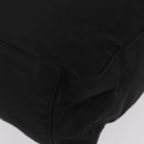PRADA Tote Bag Nylon Black Silver Auth 176592-17