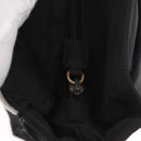 PRADA Tote Bag Nylon Black Silver Auth 176592-10