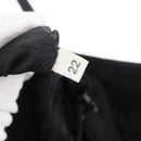 PRADA Tote Bag Nylon Black Silver Auth 176592-12