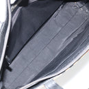 BURBERRY Tote Bag Leather Black Silver Auth 176594-17
