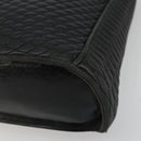 BALLY Shoulder Bag Leather Black Gold Auth 176596-9