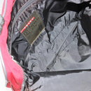 PRADA Sports Hand Bag Nylon Red Silver Auth 176606-10