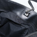 GUCCI GG Canvas Tote Bag Black Silver 31243 Auth 176607-19
