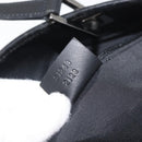 GUCCI GG Canvas Tote Bag Black Silver 31243 Auth 176607-21
