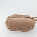 GUCCI GG Canvas Guccissima Sukey Bag Leather 2way Pink Gold 247902 Auth 176609-5
