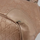 GUCCI GG Canvas Guccissima Sukey Bag Leather 2way Pink Gold 247902 Auth 176609-15