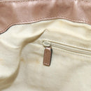 GUCCI GG Canvas Guccissima Sukey Bag Leather 2way Pink Gold 247902 Auth 176609-23