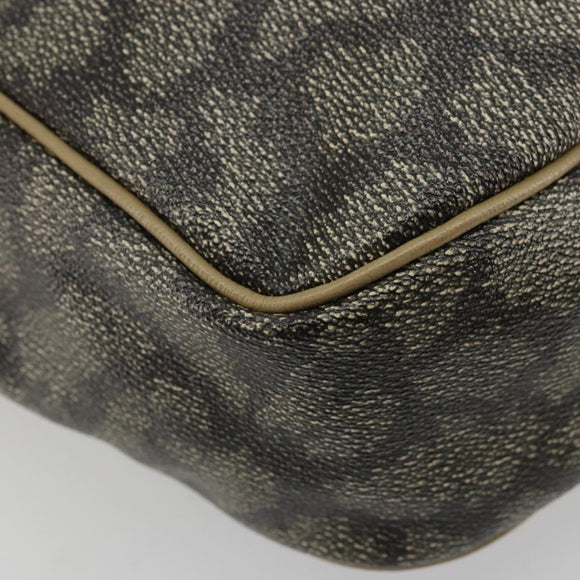 SAINT LAURENT Shoulder Bag Canvas PVC Gray Auth 176612