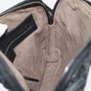 BOTTEGA VENETA INTRECCIATO Schultertasche Leder Schwarz 245354 Auth 176616-19